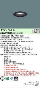 �y���������v25,001�~�ȏ㑗�������z N�敪 �p�i�\�j�b�N�{�ݏƖ� XND2509BWKLE9 �wNDN28006BK�{NNK25010NLE9�x �_�E�����C�g �����ݒ薳�� LED ���S�̃��[�J�[�ۏ�