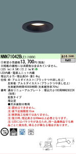 �y���������v25,001�~�ȏ㑗�������z�󒍐��Y�i N�敪 �p�i�\�j�b�N�{�ݏƖ� NNN71042BLE1 �_�E�����C�g ��ʌ` �`���ݒ薳�� �����_������ �����ݒ薳�� LED ���S�̃��[�J�[�ۏ�
