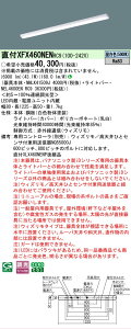 �y���[�J�[�������i�z�y���������v25,001�~�ȏ㑗�������z N�敪 �p�i�\�j�b�N�{�ݏƖ� XFX460NENRC9 �wNNLK41509J�{NEL4600ENRC9�x�iXLX460NENPRC9��֕i�j �x�[�X���C�g ��ʌ` �����R���ʔ� �����ݒ薳