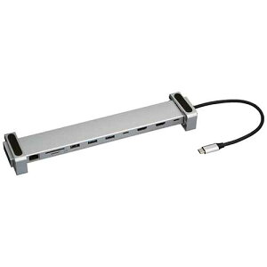 Digio2 �f�W�I�c�[ UD-C06 �X�^���h & Type�|C 10 in1 �h�b�L���O�X�e�[�V���� USB3.2 Gen1 PD100W �ő�1Gbps�y��������t�zType-C 10-in-1 Docking Station
