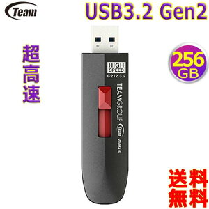 Team `[ USB3.2[ 256G TC2123256GB01 Gen2 4K UHD 掿Ή XCh USBtbVhCuyn|Xgzusb3.2 Gen2 USB memory