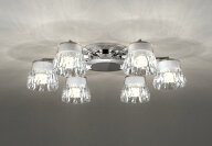 OC257138BR 調光調色シャンデリア (CONNECTED LIGHTING)（スマホ対応） (〜8畳) LED（電球色＋昼光色） …