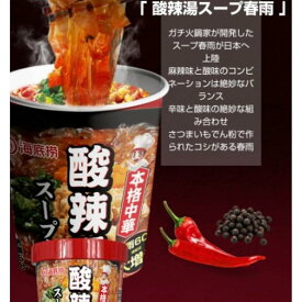 海底撈 酸辣湯スープ春雨 大容量120g×3セット サンラータン ピリ辛 即席スープ 常温保存 小腹 夜食 インスタント ランチ 手軽 お昼ご飯 お家