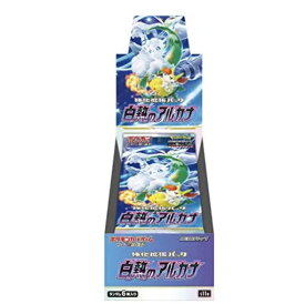 ポケモンカードゲーム ソード＆シールド 強化拡張パック 白熱のアルカナ 1BOX （未開封、シュリンク付き）