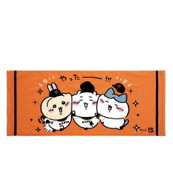 【ちいかわ限定即日発送】　ちいかわ?読売ジャイアンツやわらかフェイスタオル　ちいかわ　モモンガ　ハチワレ　うさぎ　ちいかわグッツ　ちいかわキャラクター人気