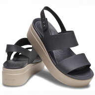 クロックス ブルックリン ロー ウェッジ ウィメン Black 黒 crocs レディース 人気 おすすめ 厚底 可愛い…