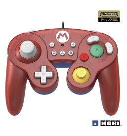【任天堂ライセンス商品】ホリ クラシックコントローラー for Nintendo Switch マリオ【Nintendo Switch対応】