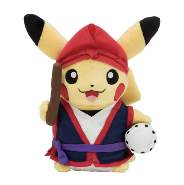 楽天市場】ポケモンセンターオリジナル ぬいぐるみ エイサーピカチュウ 