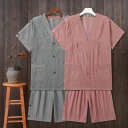 鍼灸服 サロン マッサージ服 サウナ チムジルバン 服 お灸 鍼 患者着 患者服 上下セット　乾きやすい サウナ服 パジャ…