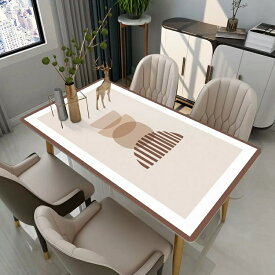 ダイニングテーブルマット リビングテーブルマット 撥水 おしゃれ テーブルクロス TPU生地　テーブルマット 滑り止め 食卓 デスクマット 撥油 耐熱 汚れ防止 傷防止 防水 テーブルカバー 高級感 サイズオーダー可能　家庭用 オフィス用
