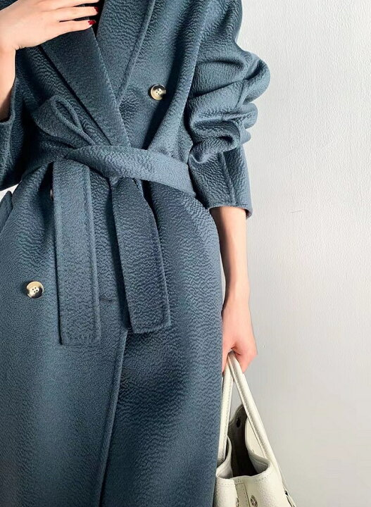 楽天市場 軽い 暖かい コート レディース コート 100 ウール トレンチコート ベルト 付き イタリア風 きれいめ 薄手 秋 冬 春 ビジネス ロング丈 グレー ホワイト ベージュ アウター おしゃれ スプリングコート 春 コートミドル丈コート アカシアショップ