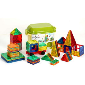 マグネットブロック 磁石ブロック マグネットおもちゃ 知育玩具　立体パズル 組み立て 積み木　収納ケース付き 誕生日　入園祝い　ギフトクリスマス　贈り物 60ピース
