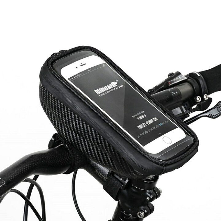 自転車 スマートフォン ホルダー ケース スマホカバー サイクリング 防塵 新品