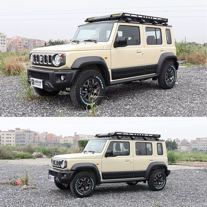楽天市場】ジムニーノマド 5ドア JC74 パーツ ルーフラック スクエア 