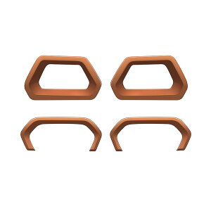 フォレスター SL系 パーツ セット割 フロントバンパーガーニッシュ &リアバンパーガーニッシュ 鏡面仕上げ 外装 カスタム パーツ ドレスアップ アクセサリー FORESTER SL