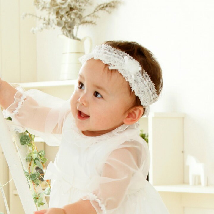 楽天市場】ヘアバンド ベビー 日本製 ヘアアクセサリー 赤ちゃん 髪  