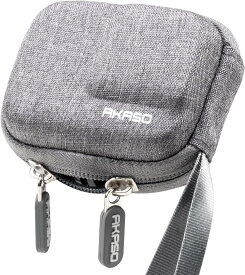 AKASO アクションカメラ収納カバー 持ち運び便利 手ブレ防止 防水 防塵 下開きデザイン Gopro hero 12 11 10 9 8 7 DJI Osmo Action 4 3 2 Insta360Ace Ace Proなどに対応ケース