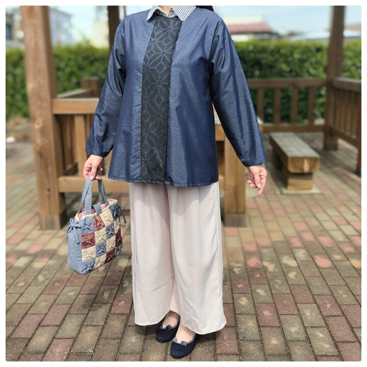 楽天市場】パッチワーク ジャケット 大島紬 着物リメイク 女性用 