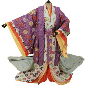 実物撮影！豪華！ 十二単 （掛下・単衣・五衣・長袴）結婚衣装　結婚式 披露宴 前撮り　コスチューム 舞台ステージ 時代劇用　平安装束