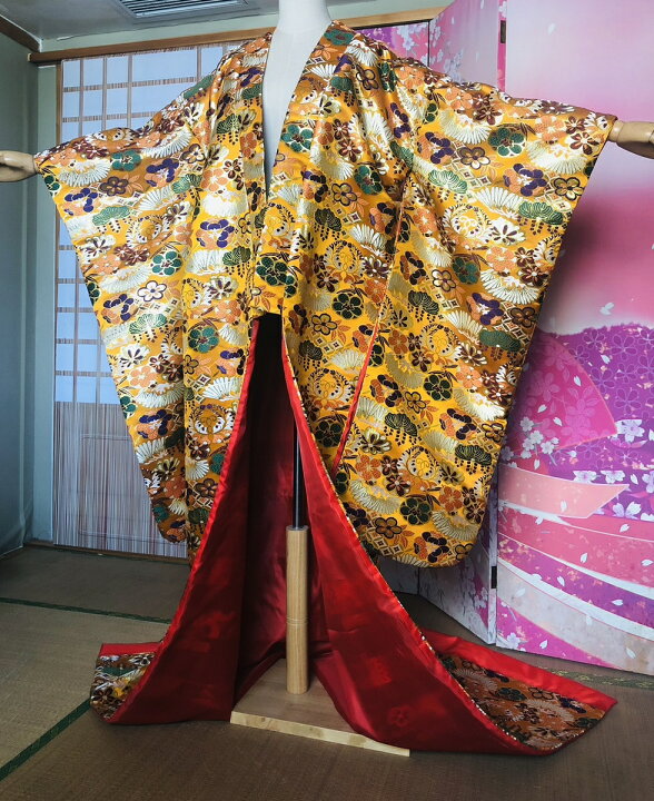 楽天市場】オーガンジー打掛 着物 オーバードレス 羽織  