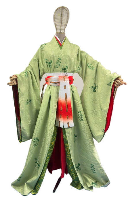 楽天市場】実物撮影！豪華！巫女装束 巫女服 グラデーション ちはや 