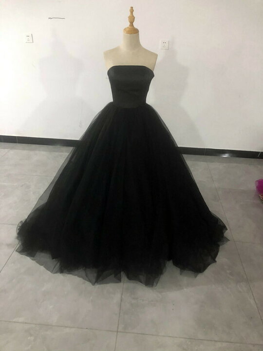 楽天市場】人気上昇 パーティードレス 黒 高級イタリアサテン ロング  