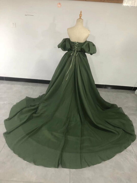 楽天市場】カラードレス カーキマリアージュ ベアトップ トレーン 結婚  