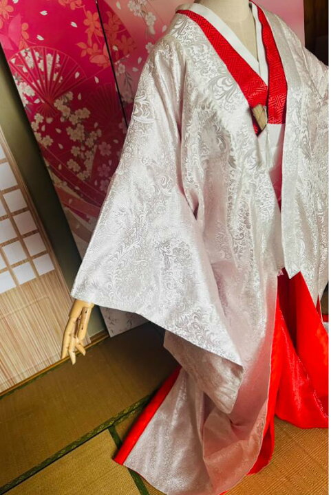 楽天市場】オーガンジー打掛 着物 オーバードレス 羽織 白無垢 風 フル 