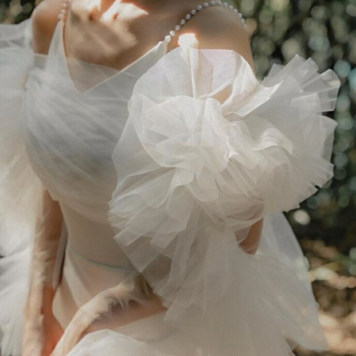 楽天市場】実例写真！2ways キャミソールウエディングドレス シンプル  