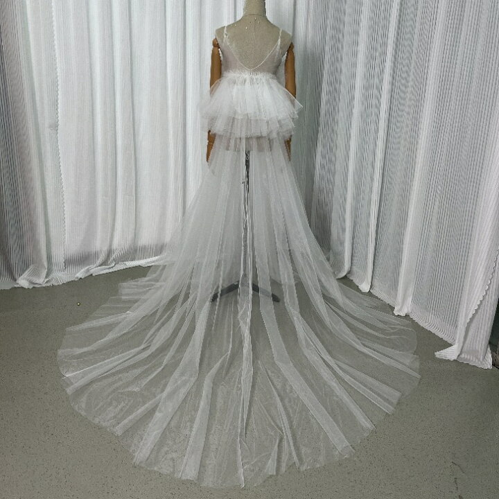 楽天市場】人気上昇！オーバードレス オフホワイト ソフトチュール  