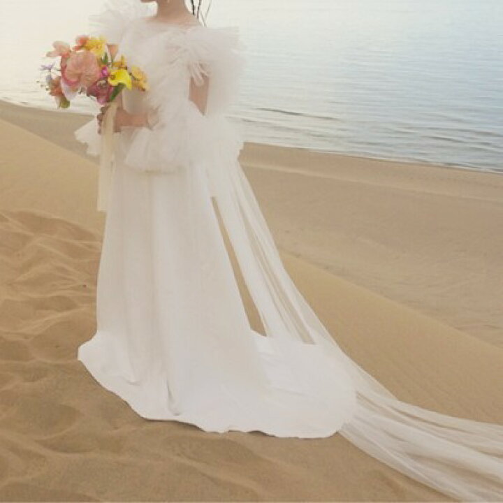 楽天市場】実例写真！ 人気上昇！ウェディングドレス ツーピース  