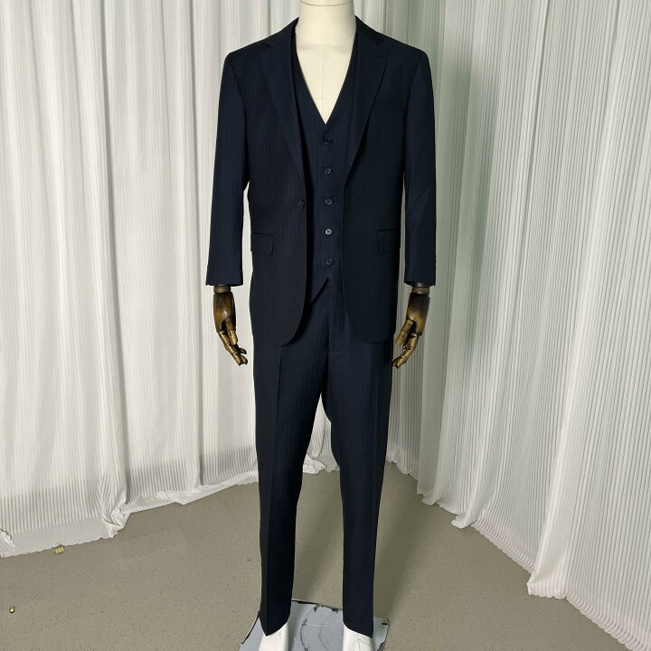 楽天市場】スーツ ジャケット、ベスト、パンツの3点セット オーダー 