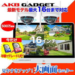 �_���Ԍ���E1TB��2TB���z�Ŕ{���^�h�ƃJ���� ���C�����X ���O �Z�b�g PTZ 500����f ���掿 16�C���`���j�^�[ ���� Wi-Fi �Ď��J���� ���� HDD�t�� IP66�h�� �^��@�\�t�� �����^�� �h�[���^�@16