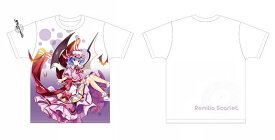 東方LOSTWORD フルグラフィック Tシャツ レミリア・スカーレット / グッドスマイルカンパニー 発売日:2020年03月25日