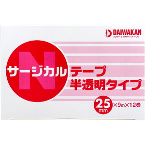 T[WJe[v ^Cv 25mm×9m×12 ×pe[v ڗɂ  ̏ԊmF ʋCǍD ʋCEt ؂ꐫQ K[[Œ ьŒ EȌŒ Je[e `[