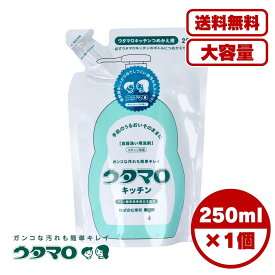 【まとめ買い セット販売】ウタマロ キッチン 食器洗い用洗剤 詰替用 250mL