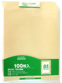 【1個・2個セット】 マルアイ 角3 クラフト封筒 85g 100枚パック B5対応 H277×W216mm 角3封筒 書類 郵送用 定形外 事務用 学校用 オフィス 備品 送料無料 まとめ買い 業務用