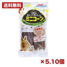 【5個・10個セット】ドギーマンハヤシ 小動物のかじっておいしい ミニコーン 80g 小動物用おやつ とうもろこし 乾燥コーン かじりおやつ ハムスター うさぎ デグー ポップコーン対応 歯のケア まとめ買い 業務用 日用品 消耗品 常備用 備品