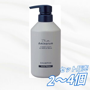 �y�������� 2�� 3�� 4�Z�b�g�z�F����� The Aminorum �W �A�~�m���� SHAMPOO �{�� 400ML �V�����v�[ ���x���_�[&�[���j�E���̍��� �A�~�m�_�n��򐬕� �A�����v���e�C�� �Z���~�h