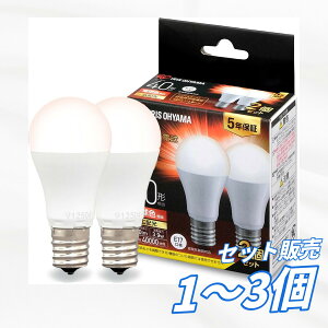 �y1�E2�E3�Z�b�g�z�A�C���X�I�[���} LED�d�� E17���� �d���F 40W�` 2�p�b�N 440lm �L�z�� LDA4L-G-E17-4T62P