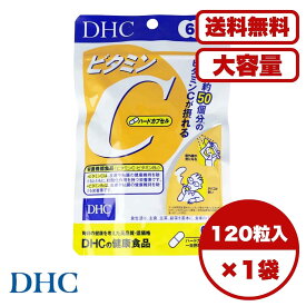 DHC ビタミンC ハードカプセル 120粒 60日分 サプリメント 栄養機能食品 ビタミンB2配合 ビタミンC 1000mg 抗酸化作用 健康維持 美容対策 透明感 肌ケア 免疫ケア 生活習慣ケア 送料無料 まとめ買い