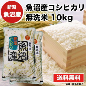 【送料無料】 令和4年産コシヒカリ 魚沼産コシヒカリ 令和4年産 無洗米 10kg 米 【魚沼産コシヒカリ 10kg 5kgx2 令和4年産 無洗米】送料無料 魚沼産 コシヒカリ 新潟県 お米 無洗米 米 数量限定 最安値 10キロ 内祝い