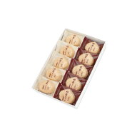 姫栗もなか 10個入.＜銀座あけぼの 和菓子 お菓子 スイーツ もなか 栗 小倉あん 白あん 詰合せ 手土産 ギ…