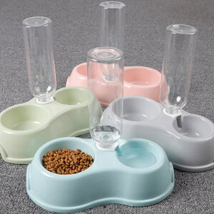 ペットボウル フードボウル 自動給水器 ペット食器 犬用 猫用 食器台 給水器 ペット用品 ウォーターボトル スタンド 滑り止め 小型 中型