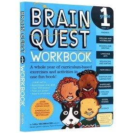 「1318」BRAIN QUEST WORKBOOK GRADE 1 英語教材　英語勉強　英会話　英会話入門　子供英会話　キッズ英会話