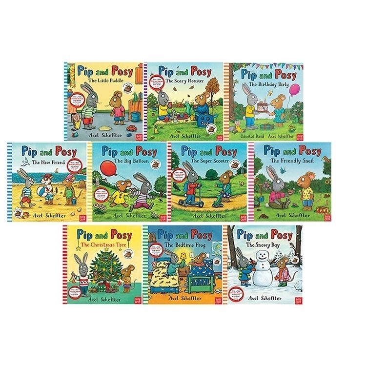 楽天市場】Pip and Posy 10册 ペーパーバック 英語教材 英語勉強 