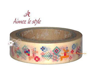 y Aimez le style z GX^C }XLOe[v NO.01313 Mbxc[ v}e 15mm × 10m  Ղ M[ }Xe fR[V ߓ MbxfUC O~ l N_ 