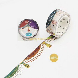 yBGM }XezXyV/}XLOe[v g J[e@BM-SPRR004 Retro V[Y r[W[G 15mm }Xe Special V[Y V[e[v Curtain ^bZ Ƃ땿 h[v  L