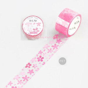 y BGM SAKURAz  NAe[v @BM-CSA003 r[W[G 20mme[v PETf e[v Clear Masking Tape  TN ԕ t[fUC/Ch^Cv L/N iF  