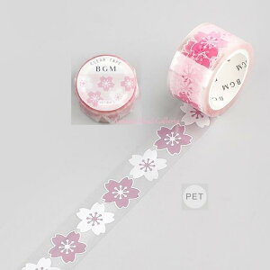 yBGM SAKURAz NAe[v ̉ԁ@BM-CSA004 r[W[G 20mmā[ PETf e[v Clear Tape  TN ԕ t[fUC/Ch^Cv L/N iF  w 